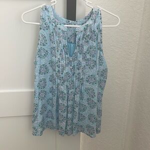 LOFT polyester sleeveless top